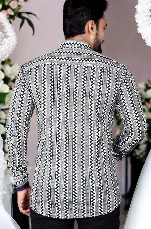 Black_Lycra_Blend_Full_Sleeve_Printed_Shirt_For_Men