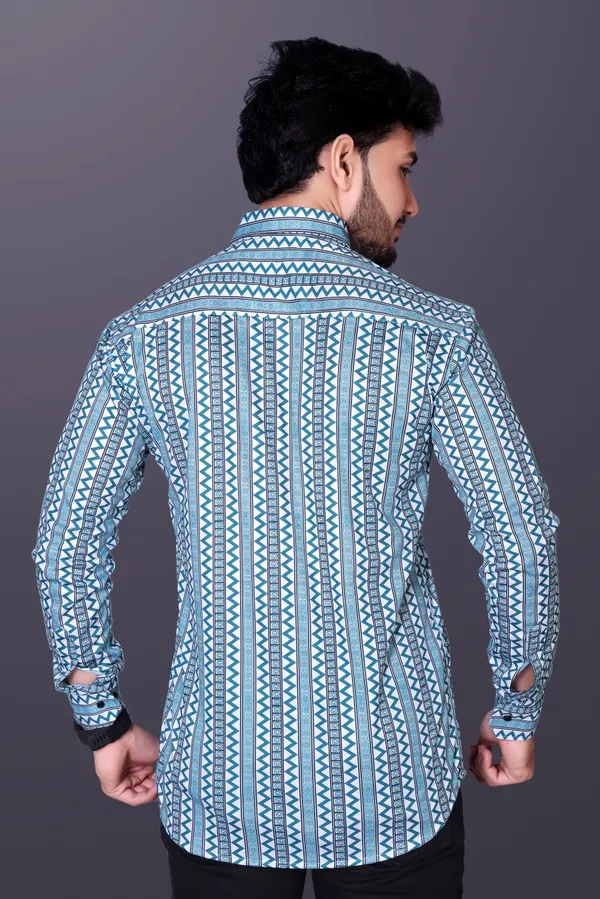 Brown_Lycra_Blend_Full_Sleeve_Printed_Shirt_For_Men