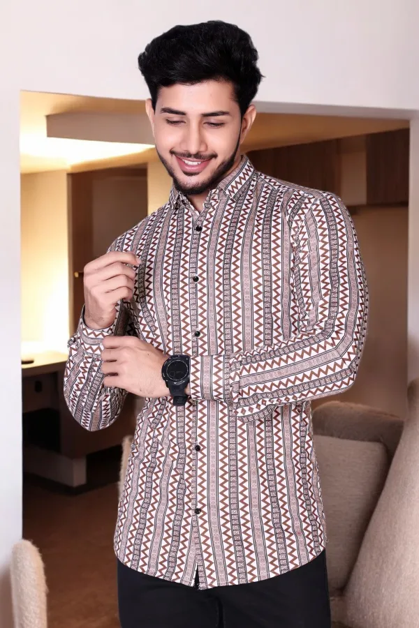 Black_Lycra_Blend_Full_Sleeve_Printed_Shirt_For_Men