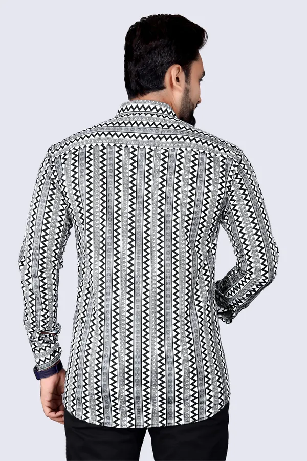 Brown_Lycra_Blend_Full_Sleeve_Printed_Shirt_For_Men