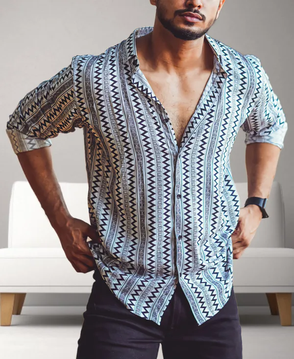 Black_Lycra_Blend_Full_Sleeve_Printed_Shirt_For_Men