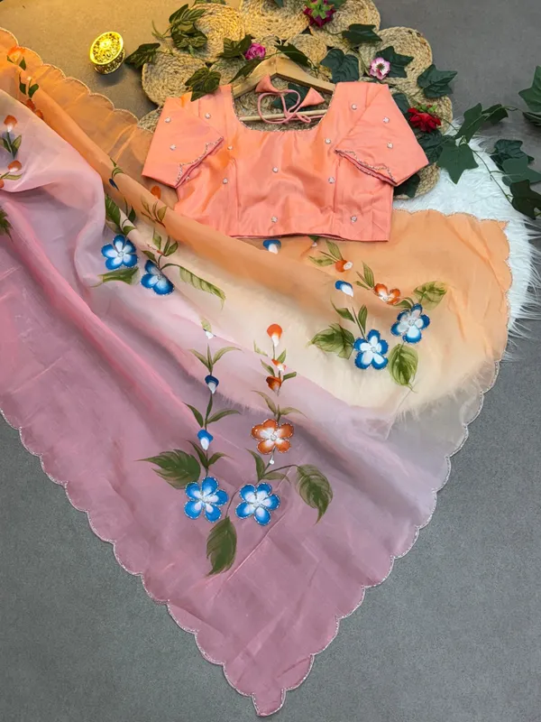 Multi_Soft_Silk_Premium_&_Elegant_Saree_With_Unstiched_Blouse