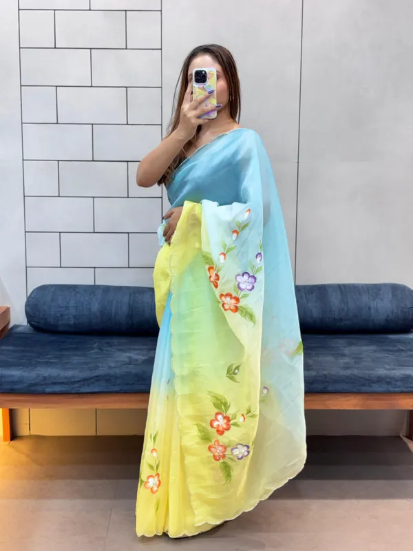 Multi_Soft_Silk_Premium_&_Elegant_Saree_With_Unstiched_Blouse
