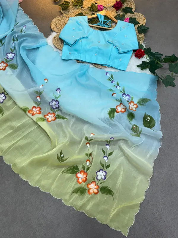 Multi_Soft_Silk_Premium_&_Elegant_Saree_With_Unstiched_Blouse