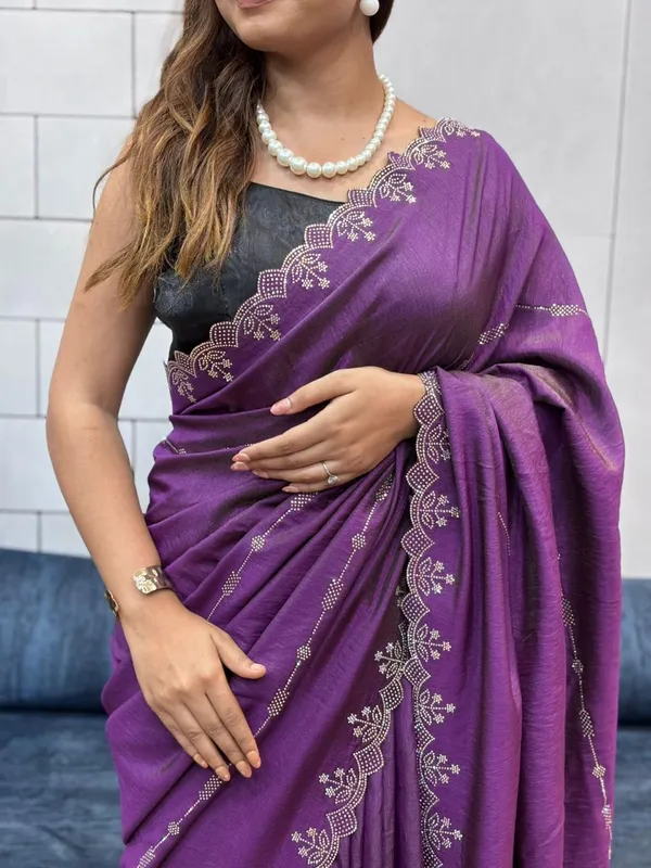 Purple_Soft_Silk_Premium_&_Elegant_Saree_With_Unstiched_Blouse