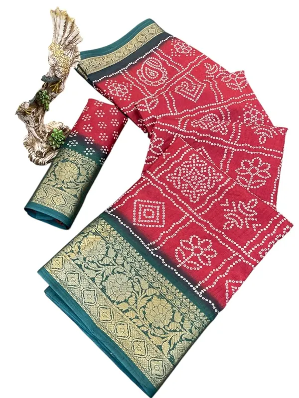 Maroon_Dola_Silk_Premium_&_Elegant_Saree_With_Unstiched_Blouse