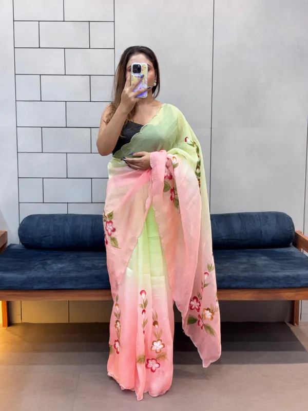 Multi_Soft_Silk_Premium_&_Elegant_Saree_With_Unstiched_Blouse