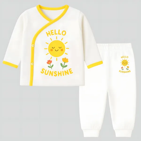 Multicolor_Premium_Cotton_Jhabla_&_Pyjama_For_Kids_(Pack_Of_2)