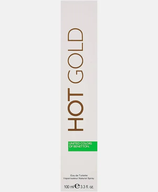 United_Colors_Of_Benetton_Hot_Gold_Eau_De_Toilette_100ml_–_Warm_Floral_Elegant_Perfume_For_Women