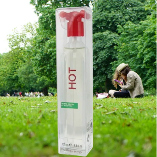 United_Colors_of_Benetton_Hot_Eau_de_Parfum_for_Women_|_Oriental‑Floral,_Warm_&_Fruity_|_Sensual_Everyday_Scent_|_100 ml