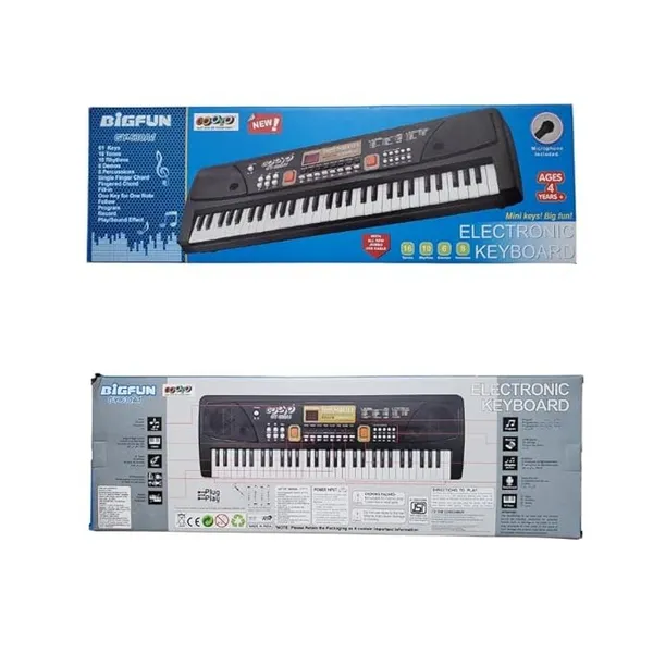 61_Keys_Electronic_Piano_Keyboard_for_Beginners_with_LED_Display_&_Mic_|_Portable_Digital_Music_Keyboard_with_Multiple_Tones,_Rhythms,_Recording_&_Playback