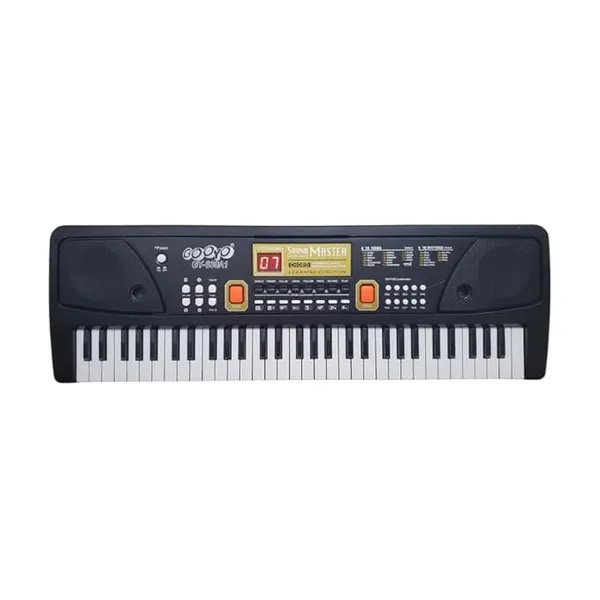 61_Keys_Electronic_Piano_Keyboard_for_Beginners_with_LED_Display_&_Mic_|_Portable_Digital_Music_Keyboard_with_Multiple_Tones,_Rhythms,_Recording_&_Playback