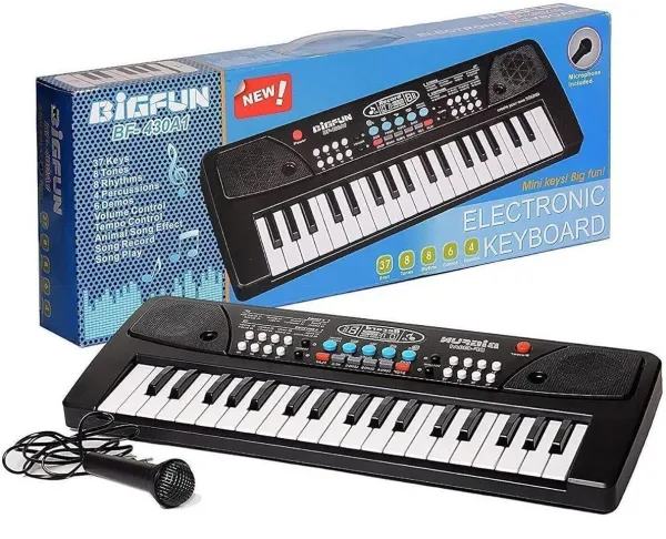 37_keys_Electronic_Piano_Keyboard_with_LED_Display_&_Microphone,_Electronic_Piano_Keyboard_with_LED_Display_&_Microphone,_Analog_Portable_Keyboard