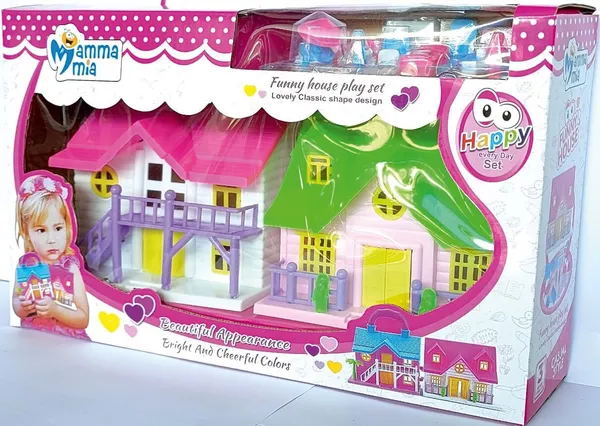 Multicolor_Funny_Doll_House_Play_Set_for_Kids
