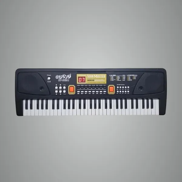61_Keys_Electronic_Piano_Keyboard_for_Beginners_with_LED_Display_&_Mic_|_Portable_Digital_Music_Keyboard_with_Multiple_Tones,_Rhythms,_Recording_&_Playback