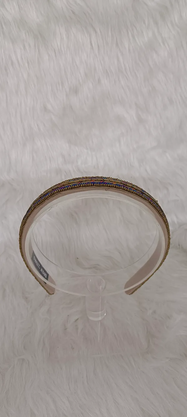 Multicolor_Cotton_Beaded_Embroidered_Hairband_For_Women