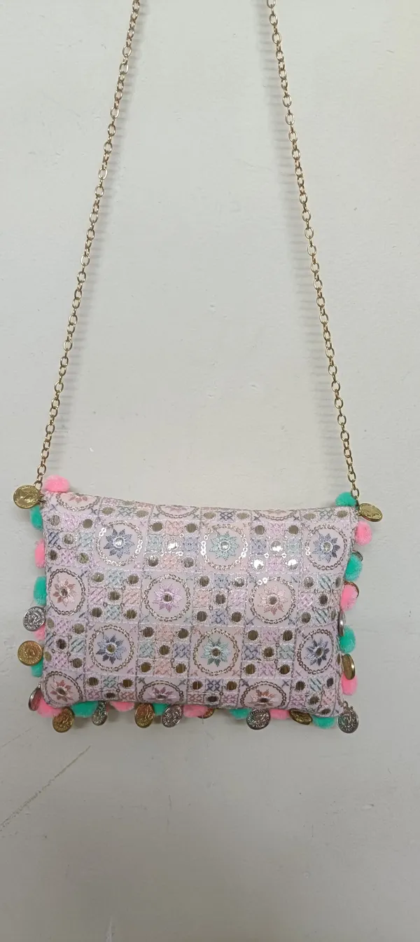 Cotton_Sequin_Embroidered_Coin_Pom_Pom_Sling_Bag_For_Women