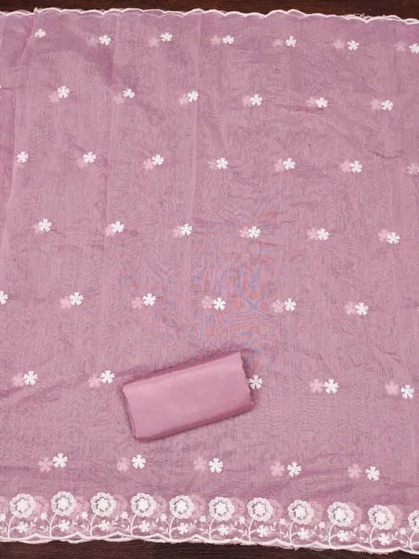 Pink_Chanderi_Cotton_Salwar_Suit_Dress_Material_With_Heavy_White_Thread_Work_&_Embroidered_Dupatta_Unstitched