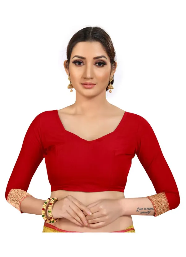 Red_Silk___Premium_&_Elegant_Banarasi_Kanjivaram_Saree_With_Blouse_Piece_For_Women