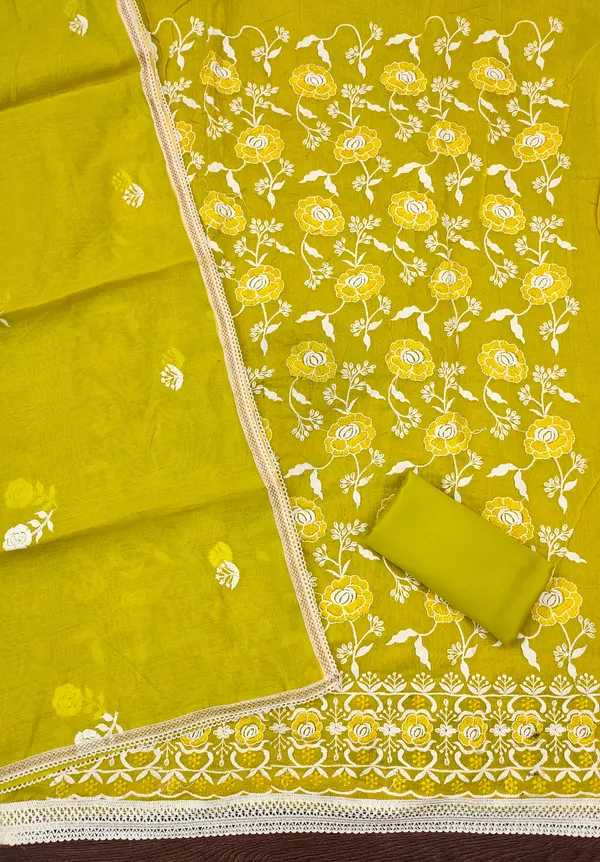 Light_Green_Chanderi_Cotton_Salwar_Suit_Dress_Material_With_Rose_Thread_Work_&_Embroidered_Dupatta_Unstitched