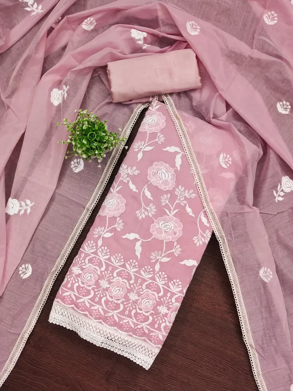 Baby_Pink_Chanderi_Cotton_Salwar_Suit_Dress_Material_With_Rose_Thread_Work_&_Embroidered_Dupatta_Unstitched