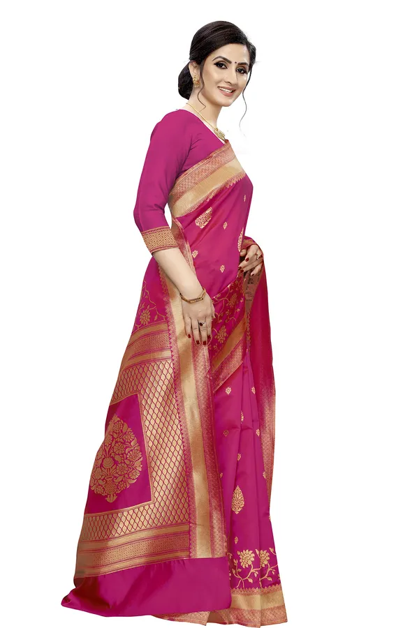 Rani_Jacquard_Premium_&_Elegant_Banarasi_Saree_With_Blouse_Piece_For_Women