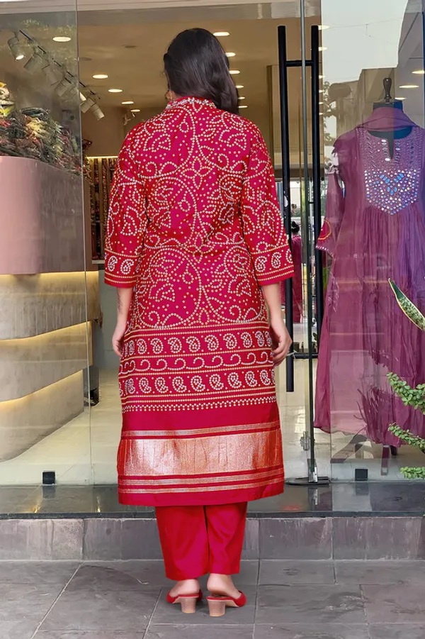 Pink_Viscose_Silk_Multi-Sequence_Embroidery_With_Lagdi_Patta_Kurta_Set_For_Women