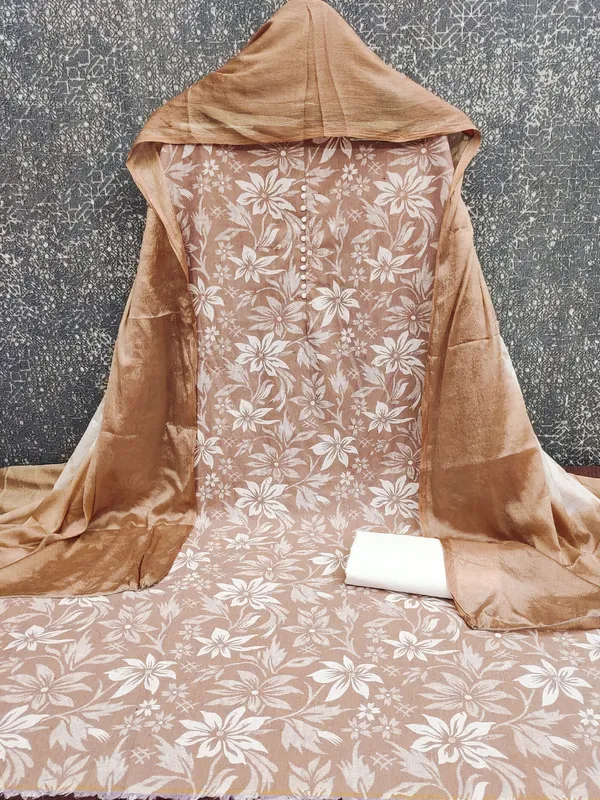 Leeza_Store_Women’s_Beige_Cotton_Salwar_Suit_Dress_Material_With_Floral_Printed_Top,_Solid_Bottom_&_Ombre_Chinon_Dupatta_|_Unstitched_Suits_For_Wom