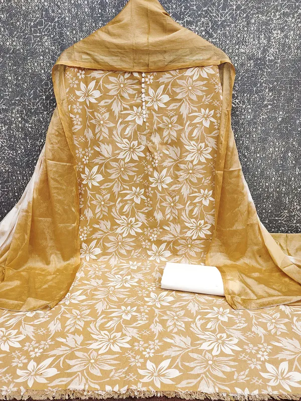 Leeza_Store_Women’s_Mustard_Cotton_Salwar_Suit_Dress_Material_With_Floral_Printed_Top,_Solid_Bottom_&_Ombre_Chinon_Dupatta_|_Unstitched_Suits_For_Wom