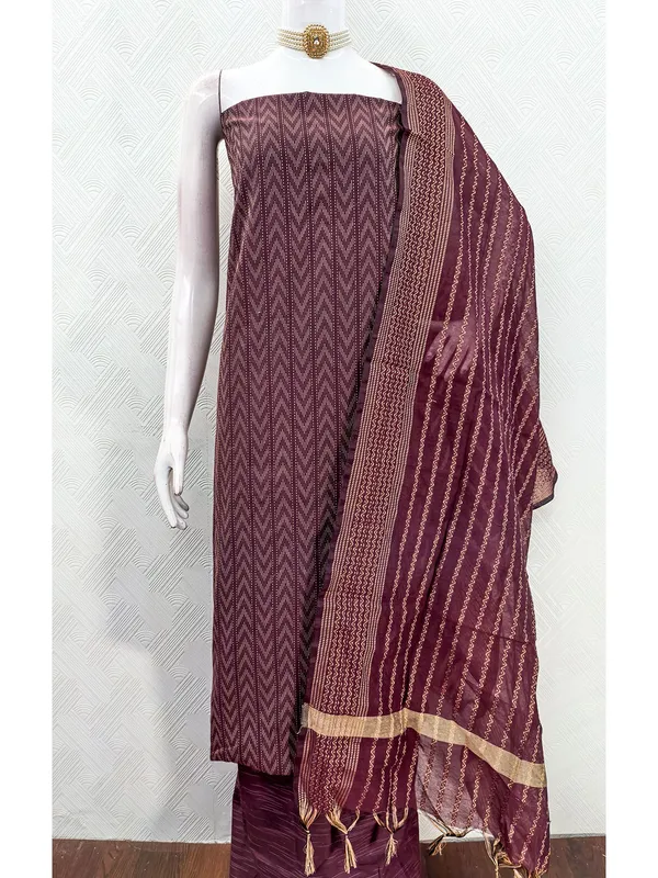 Leeza_Store_Women’s_Maroon_Cotton_Jacquard_Salwar_Suit_Dress_Material_|_Minimal_Ethnic_Motifs_|_Solid_Cotton_Bottom_&_Self-design_Dupatta_With_Cut_Work_|_Unstitched_Fabric_S