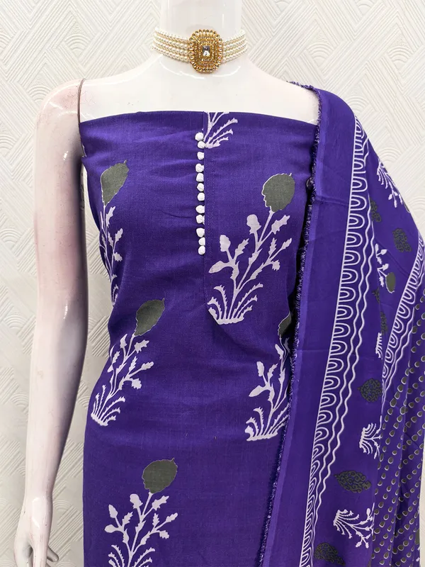 Leeza_Store_Women’s_Purple_Cotton_Salwar_Suit_Dress_Material_|_Slab_Cotton_Printed_Top_With_Floral_Motifs_(2_Mtr),_Solid_Bottom_(2_Mtr)_&_Floral_Printed_Dupatta_(2.20_Mt