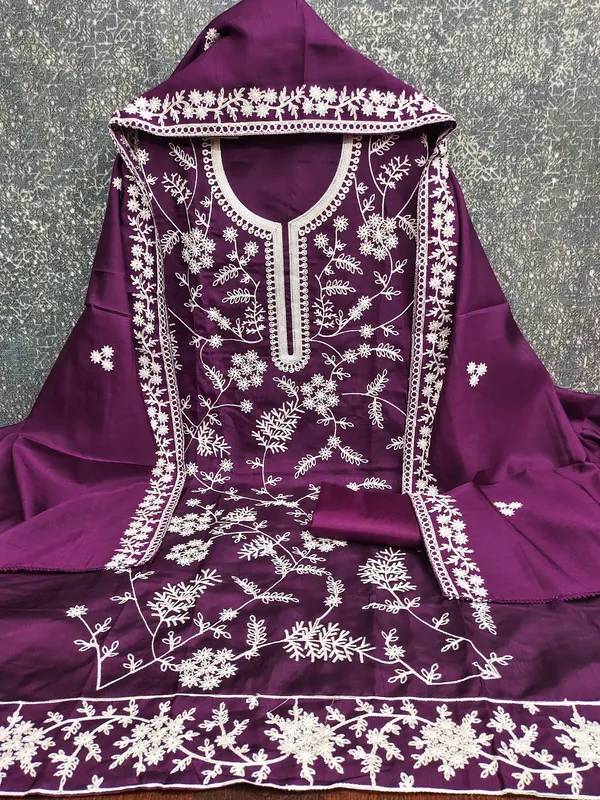 Leeza_Store_Women’s_Wine_Jalpari_Silk_Salwar_Suit_Dress_Material_|_Unstitched_Ethnic_Suit_With_All_Over_Thread_Work_Motifs,_Plain_Santoon_Bottom_&_Embroidered_Dupatta_Border_|_3-piece_S