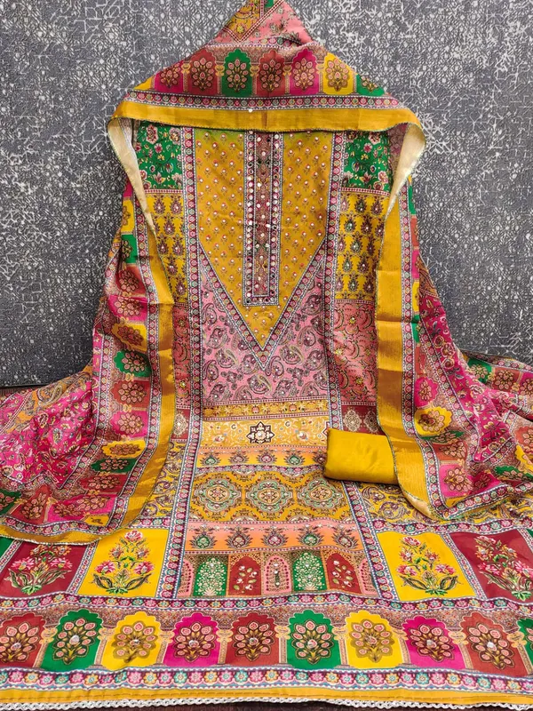 Leeza_Store_Women’s_Mustard_Chinon_Pakistani_Pattern_Dress_Material_With_Swarovski_Diamond_Motifs_|_Unstitched_Salwar_Suit_With_Solid_Santoon_Bottom_&_Printed_Chinon_Dupat