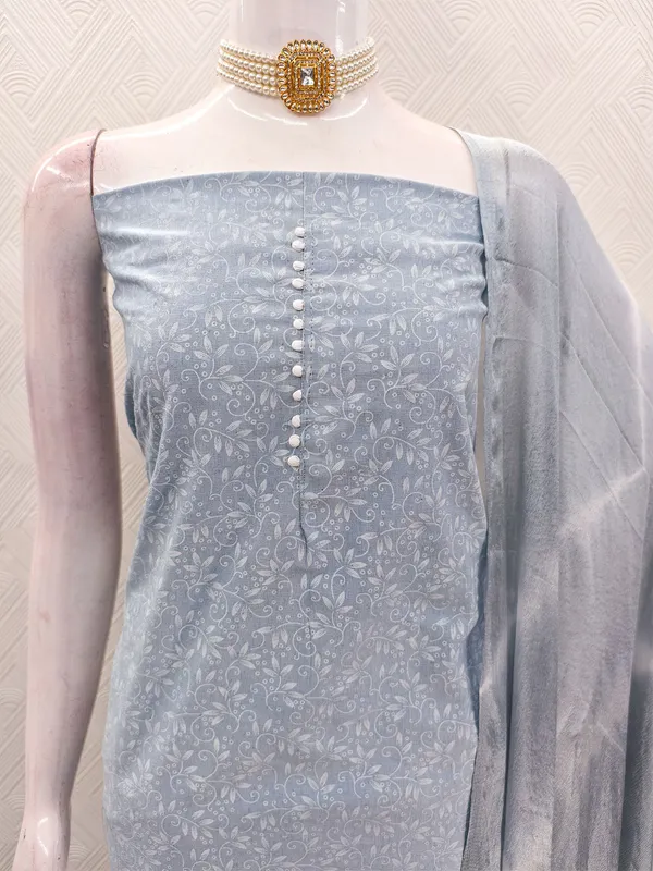 Leeza_Store_Pastel_Blue_Cotton_Printed_Salwar_Suit_Dress_Material_For_Women_|_White_Floral_Print_Top_(2M),_Solid_Cotton_Bottom_(2M),_Ombre_Chinon_Saburi_Dupatta_(2.20M)