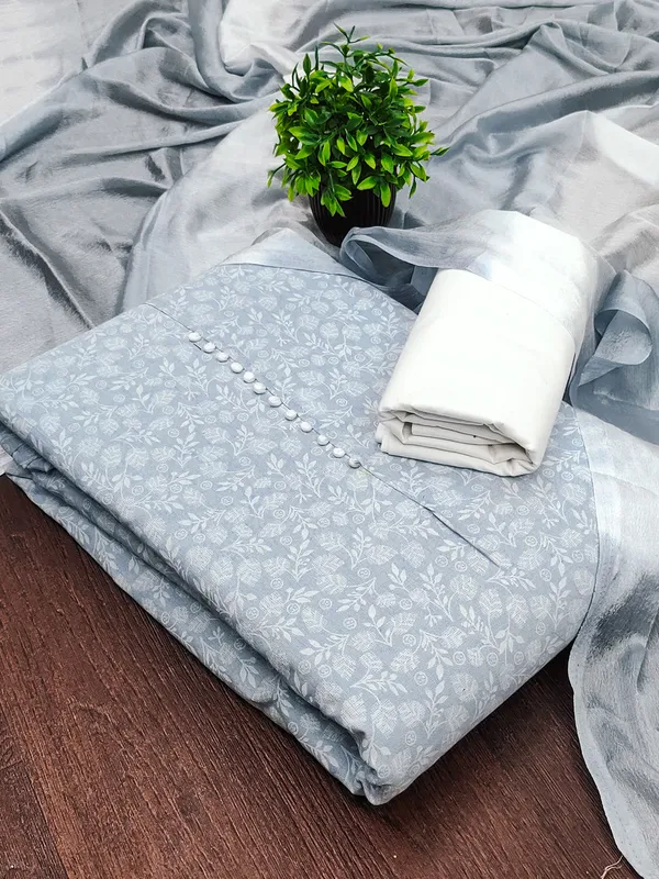 Leeza_Store_Women’s_Pastel_Blue_Cotton_Printed_Salwar_Suit_Dress_Material_With_White_Floral_Print_Top,_Solid_Bottom_&_Chinon_Ombre_Dupatta_With_Thread_Work_|_Unstitched_3_Piece_S