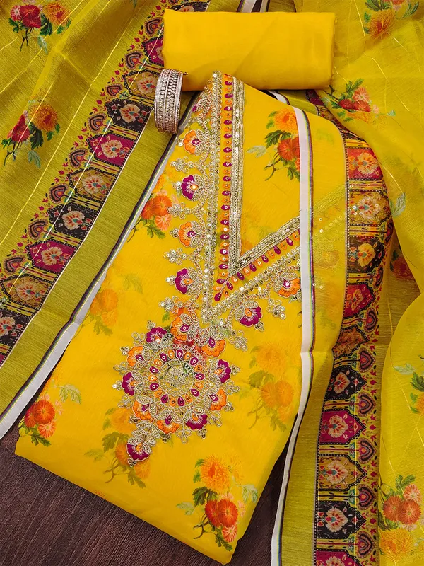 Leeza_Store_Women_Yellow_Salwar_Suit_Dress_Material_|_Top:_Modal_Digital_Print_With_Golden_Thread_Embroidery_|_Plain_Solid_Bottom_Santoon_|_Dupatta_With_Minimal_Thread_Work_&_Cutwork_Tassels