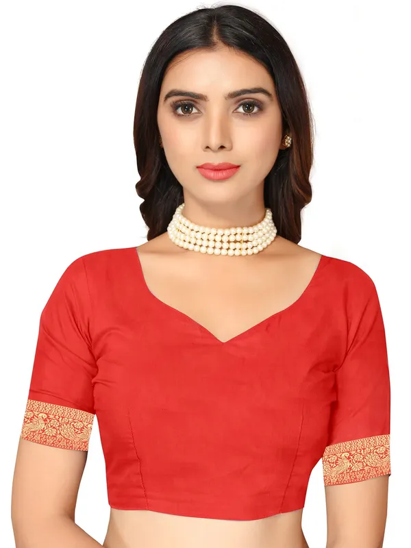 Red_Silk_Premium_&_Elegant_(_Contemporary_Zari_Ethnic_Motif_Woven_Design_)_Banarasi_Saree_With_Blouse_Piece_For_Women
