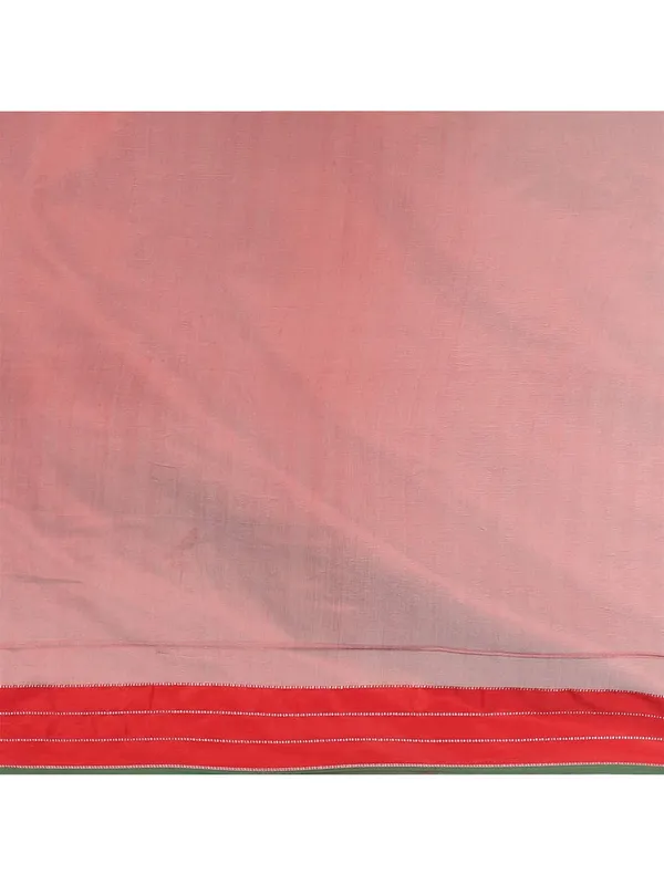 Dark_Blue_Cotton_Silk_Premium_&_Elegant_Maheshwari_Saree_With_Blouse_Piece_For_Women