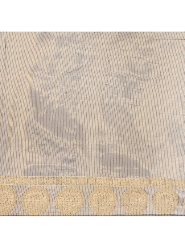 Navy_Blue_Pollycotton_Premium_&_Elegant_(_Zari_Border_)_Tant_Sare_Saree_With_Blouse_Piece_For_Women