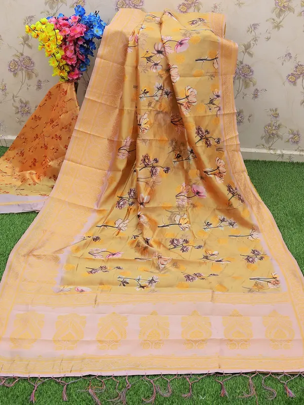 Mustard_Golden_Cotton_Silk_Premium_&_Elegant_(_Bollywood_Style_Woven_Zari_Border_And_Pallu_Digital_Printed_)_Saree_Saree_With_Blouse_Piece_For_Women