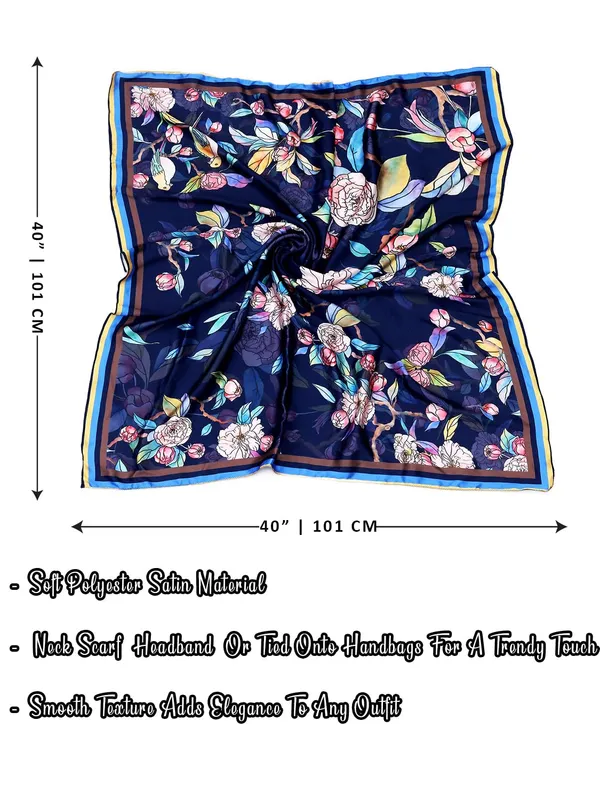 Navy_Blue_Polyester_Satin_Silk_Premium_&_Elegant_Digital_Printed_Square_Scarf_For_Women