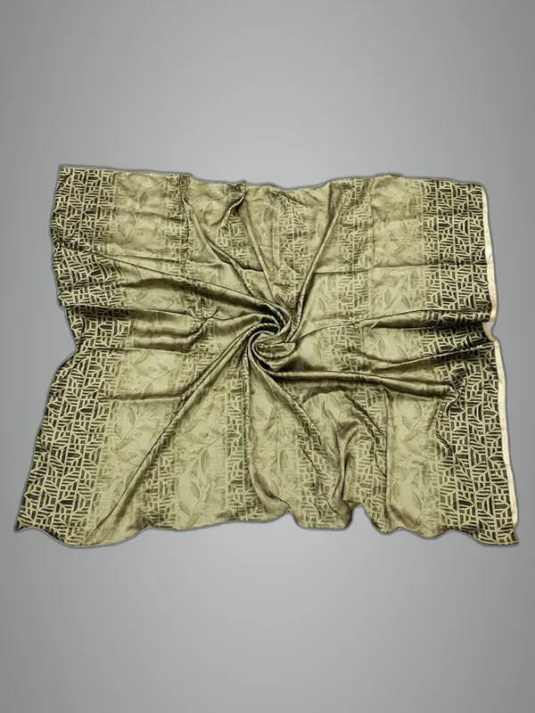 Olive_Green_Polyester_Satin_Silk_Premium_&_Elegant_Digital_Printed_Square_Scarf_For_Women
