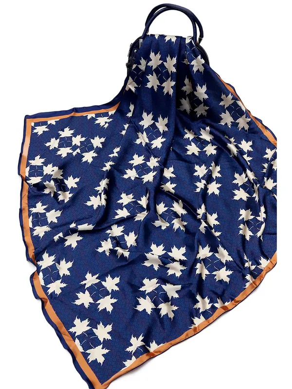 Navy_Blue_&_White_Polyester_Satin_Silk_Premium_&_Elegant_Digital_Printed_Square_Scarf_For_Women