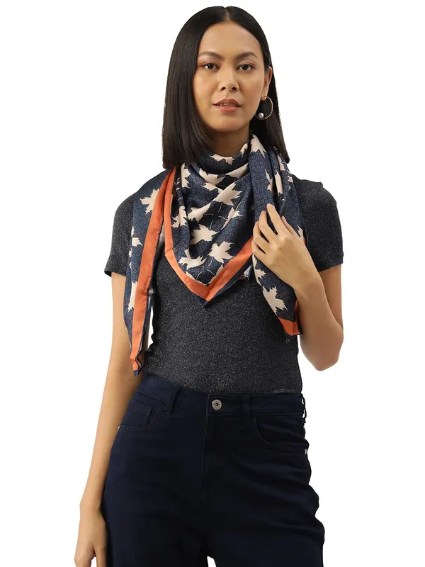 Navy_Blue_&_White_Polyester_Satin_Silk_Premium_&_Elegant_Digital_Printed_Square_Scarf_For_Women