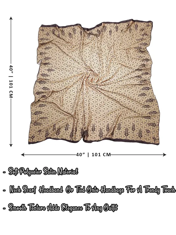 Beige_Polyester_Satin_Silk_Premium_&_Elegant_Digital_Printed_Square_Scarf_For_Women