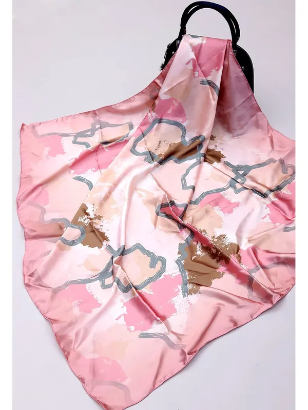 Baby_Pink_&_Olive_Green_Polyester_Satin_Silk_Premium_&_Elegant_Digital_Printed_Square_Scarf_For_Women_(Pack_Of_2)
