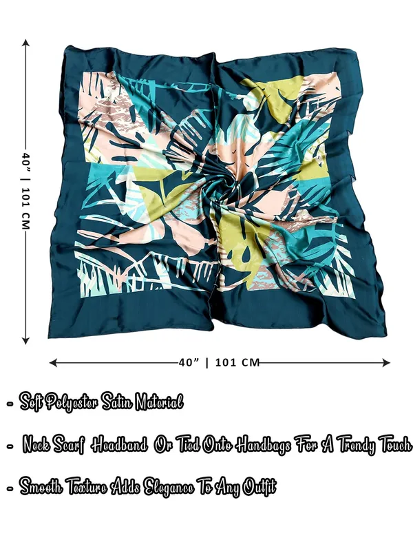 Turquoise_Polyester_Satin_Silk_Premium_&_Elegant_Digital_Printed_Square_Scarf_For_Women