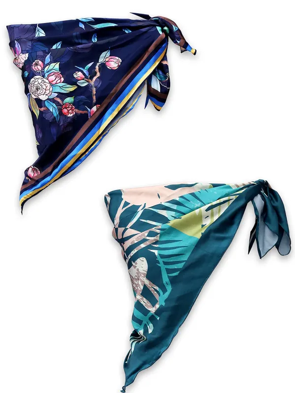 Turquoise_&_Navy_Blue_Polyester_Satin_Silk_Premium_&_Elegant_Digital_Printed_Square_Scarf_For_Women_(Pack_Of_2)