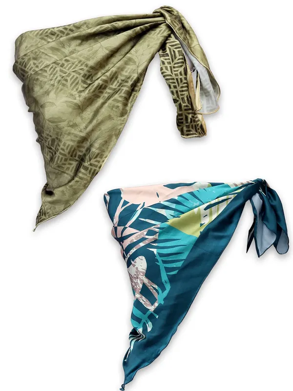 Turquoise_&_Olive_Green_Polyester_Satin_Silk_Premium_&_Elegant_Digital_Printed_Square_Scarf_For_Women_(Pack_Of_2)