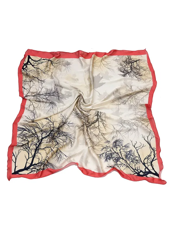 Beige_&_Black_Polyester_Satin_Silk_Premium_&_Elegant_Digital_Printed_Square_Scarf_For_Women